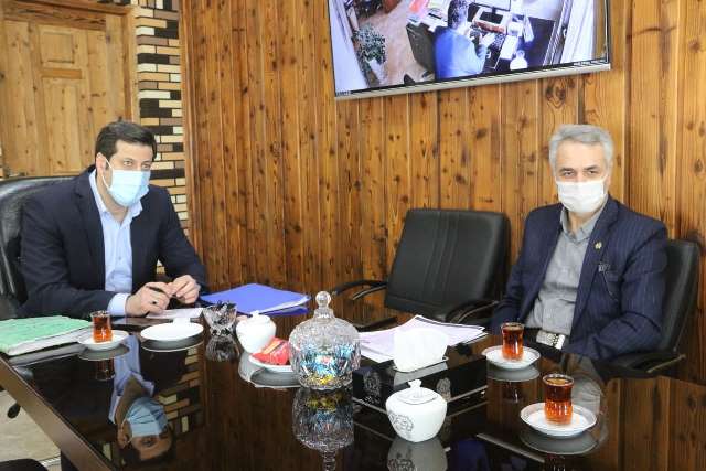 مدیر کل مخابرات گیلان با شهردار لاهیجان دیدار کرد